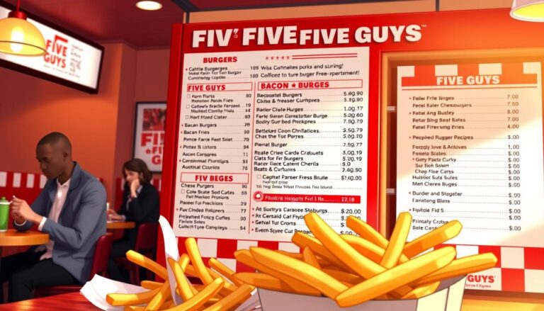 Five Guys Menu