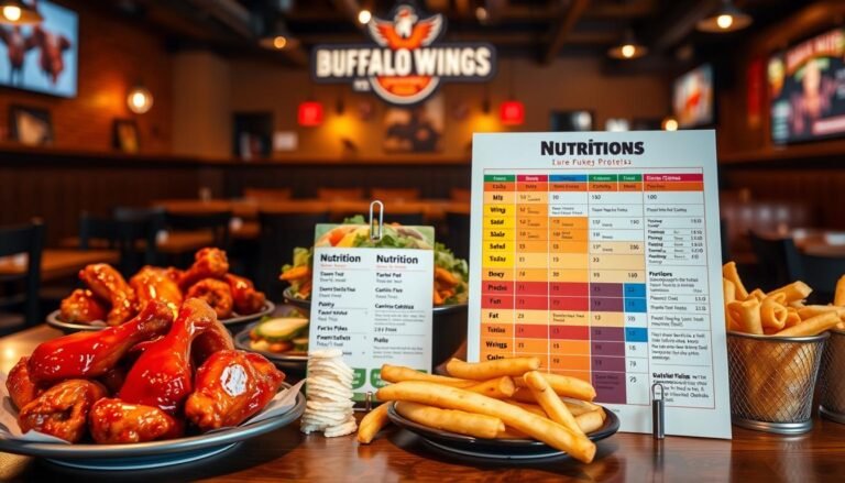 buffalo wild wings nutrition menu