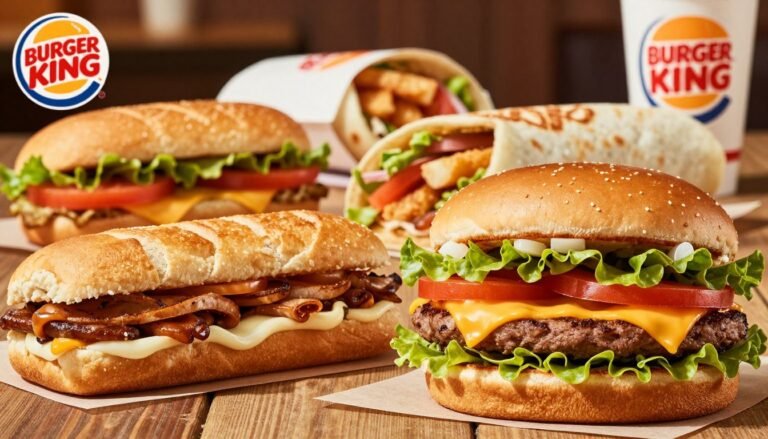 Burger King Breakfast Menu