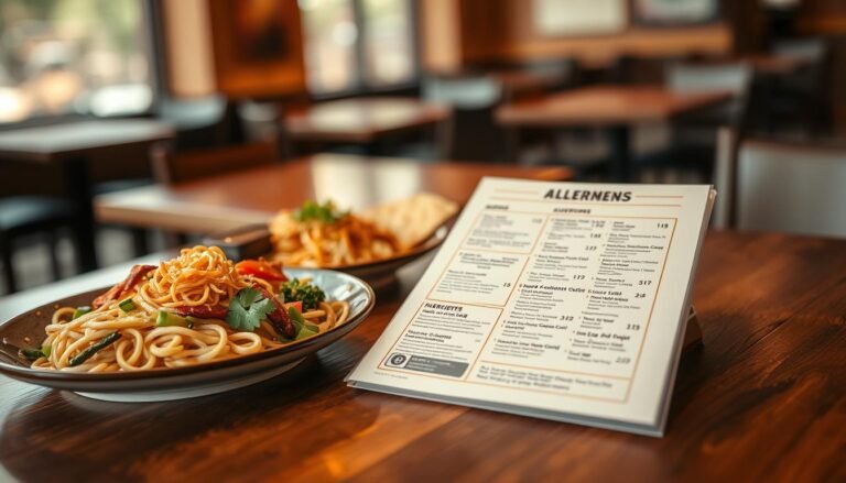 noodles and company allergen menu