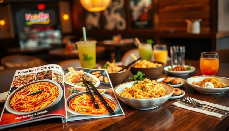 noodles and company menu