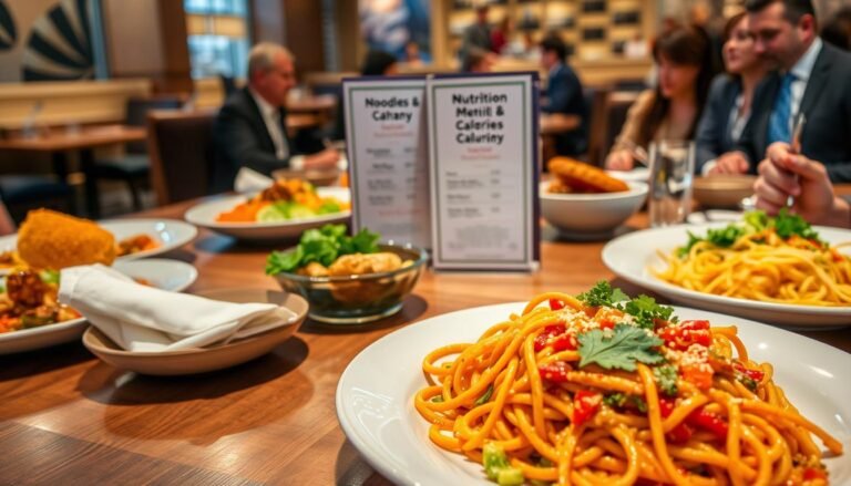 noodles and company nutrition menu