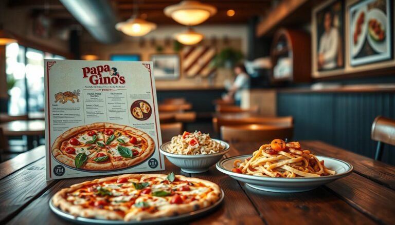 papa gino's bridgewater menu